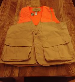 L.L. BEAN UPLAND HUNTER'S VEST NEW L-XL