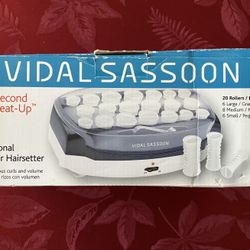 PRICE DROP  Vidal Sassoon VS372 Professional 20 Roller Hairsetter   Curlers