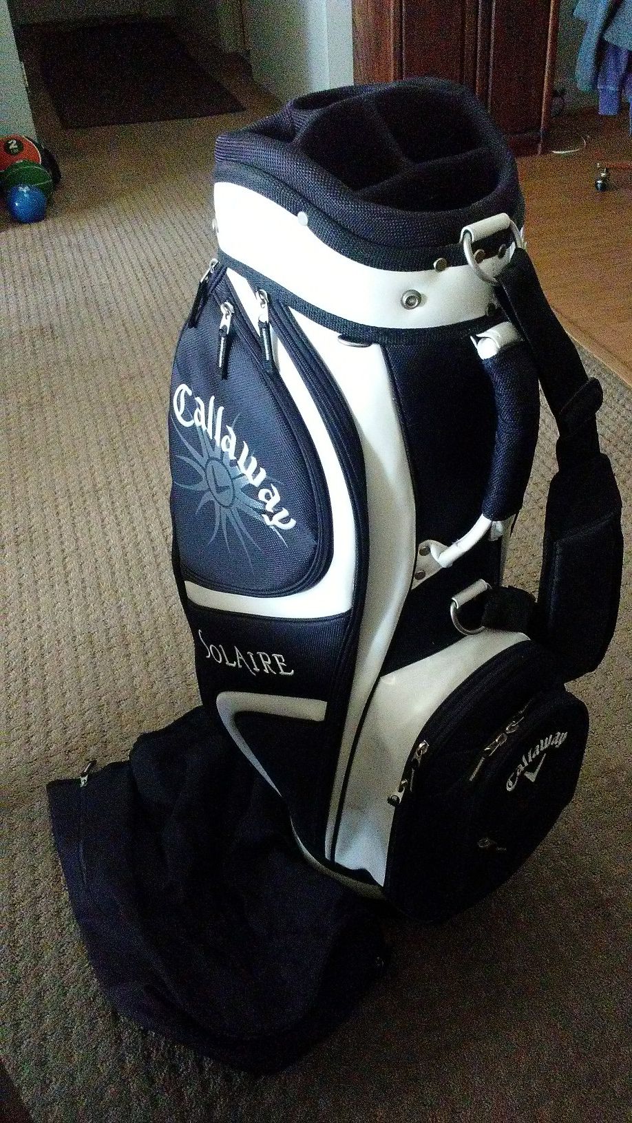 Callaway Solaire Golf Bag 10 Pockets 9 Way Cart Bag