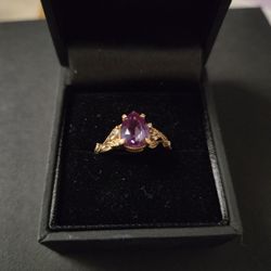 Alexandrite Engagement Ring
