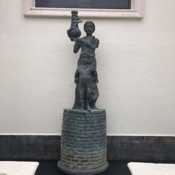 Water fountain bronze
