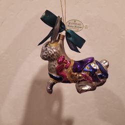 WATERFORD SOCIETY Holiday Heirlooms CAROUSEL RABBIT Limited Edition #660/2500 