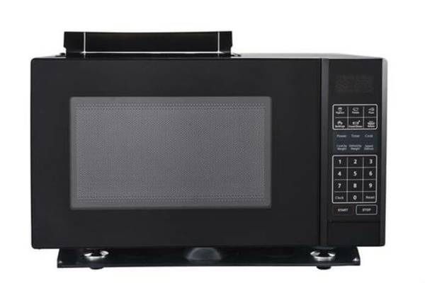 Rv motorhome trailer microwave magic chef black