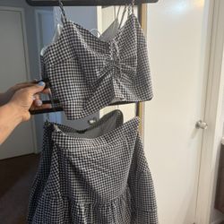 Bebe Skirt And Top