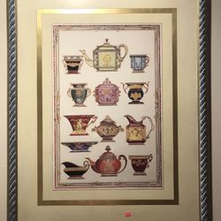 Teapots, Cups, Plates