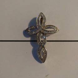 jeweled cross pendant 