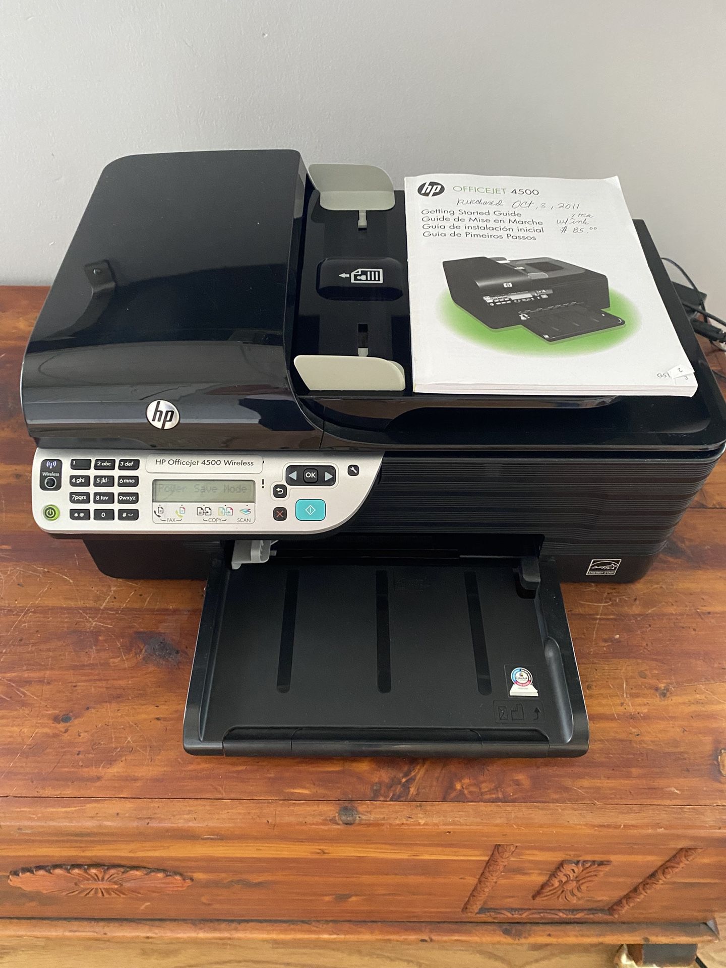 HP Officejet 4500 G510 AIO Wireless Printer Works
