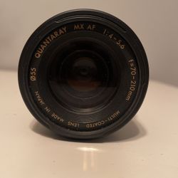 Quantaray 70-210mm 