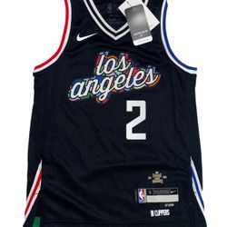 Nike Los Angeles Clippers Kawhi Leonard Jersey Boys Small - XL New