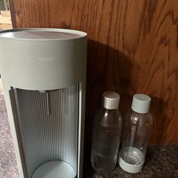 Mysoda Machine- Glassy sparkling water maker for glass bottles, pigeon