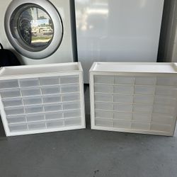 White Storage Small Drawers 