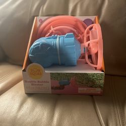 Blue and Pink Double Bubble Blaster Sun Squad New Sealed Outdoor Fun Summer Play
