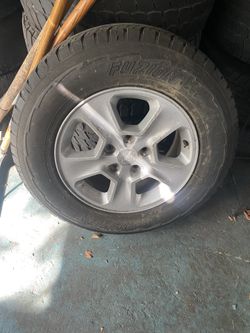 Jeep Cherokee Rims And tires, Set Of 4, 17” Rims, All 4 For $250