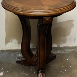 End Table Hard Dark Wood Finish SALE!!!