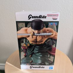 New One Piece Zoro Roronoa Grandista Action Figure