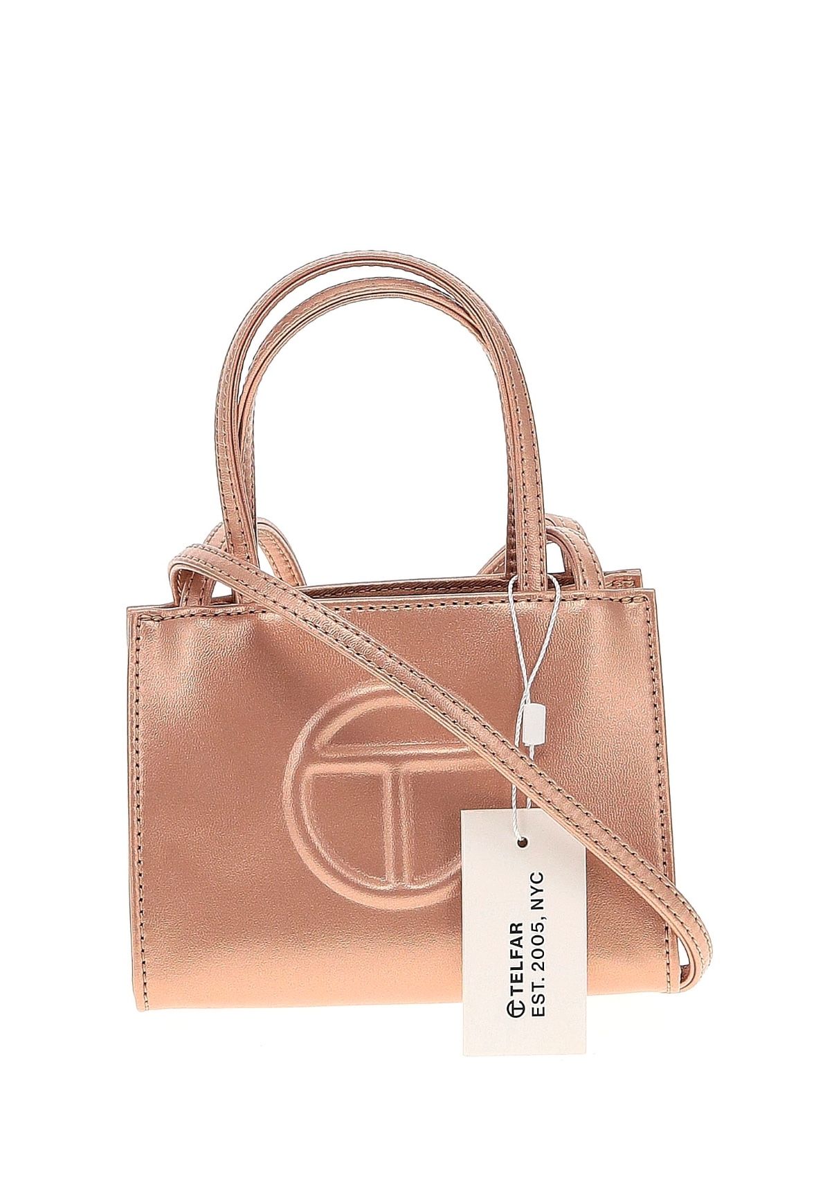 NWT Telfar Shopping Bag COPPER SMALL