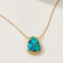 Handmade Natural Turquoise Necklace
