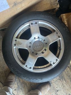 Audi rims and tires