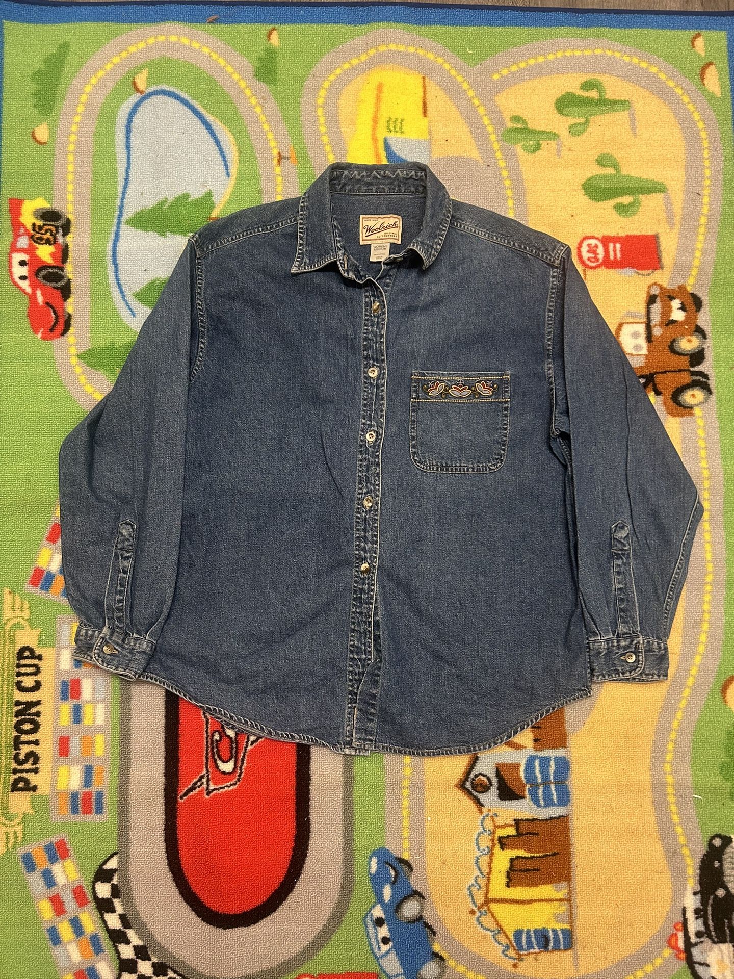 Vintage Women’s Woolrich Jean Button zip Jacket