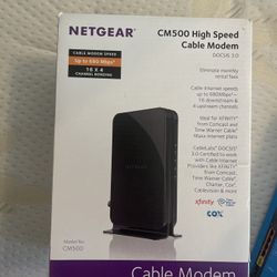 Netgear CM500 High Speed Cable Modem 
