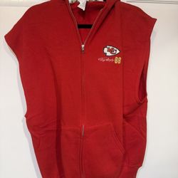 Tony Gonzalez #88 Sleeveless Hoodie