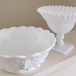 Milk Glass Bowls
