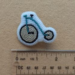 Hand Made Beaded Pin