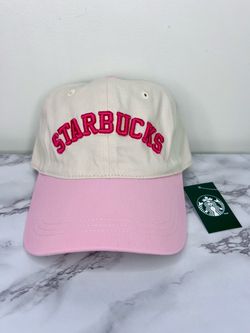 Starbucks Pink Collection Embroidered Adjustable Hat NEW