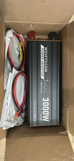 MOVEFGGRM 3000W Modified Sine Wave Power Inverter