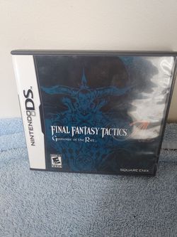 Nintendo DS Final Fantasy Tactics Grimoire of the Rift