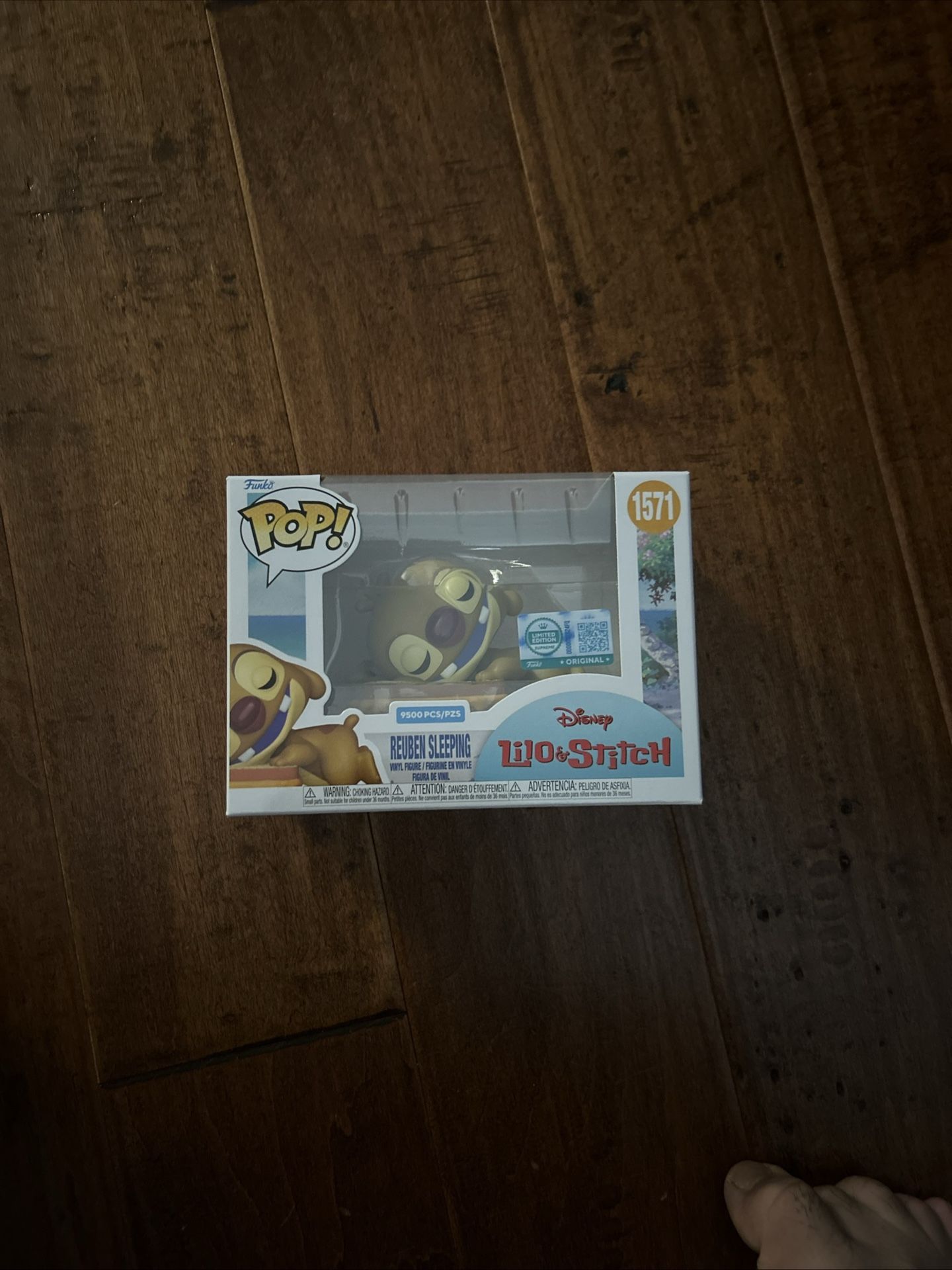 Reuben Sleeping funko pop Lilo and Stitch