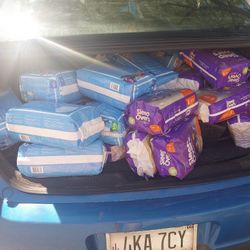 Diapers In All Sizes/sleepover Diapers Too