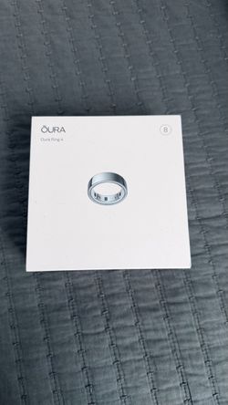 Oura Ring 4 size 8