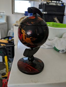 Japanese Wooden Ashtray