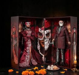 2026 Barbie & Ken Día de Muertos Collector Doll Set