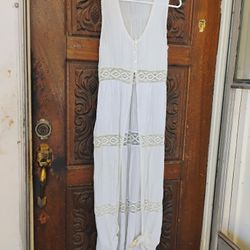 Long Sleeveless Thin Cardigan Women's MEDIUM 