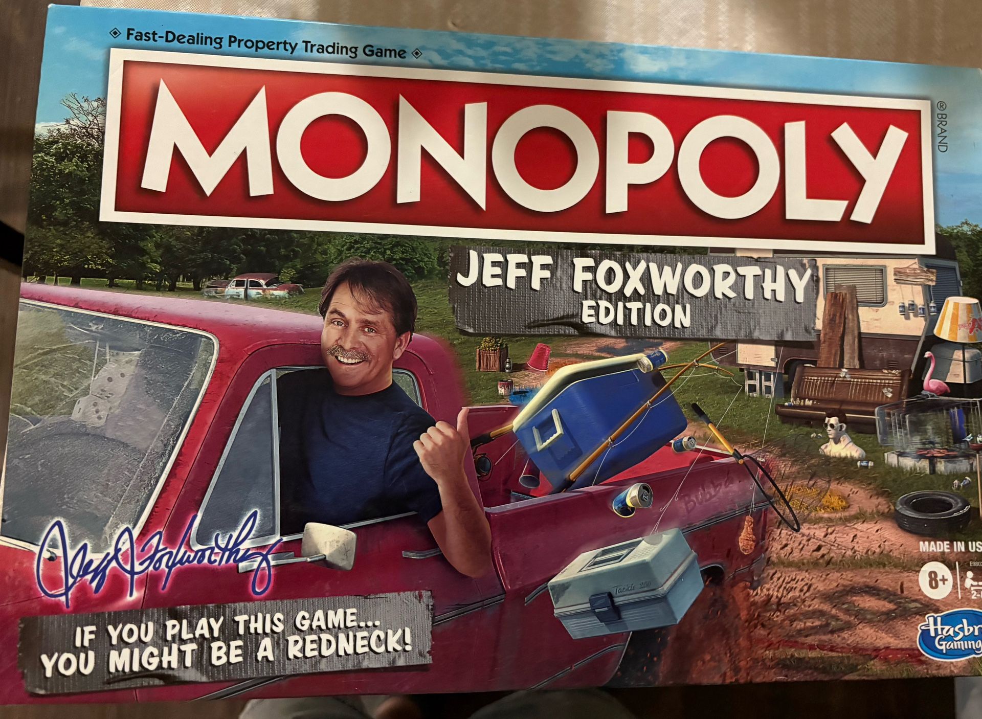 Jeff Foxworthy Edition Monopoly 