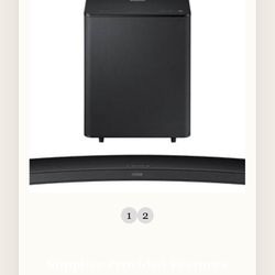 Samsung Curved Sound Bar 