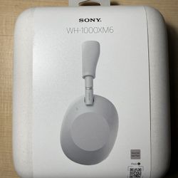 New Sony WH-1000XM6 – Platinum Silver