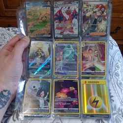 52  Mint Condition Pokemon Full Art Diff. Rare Trading Cards