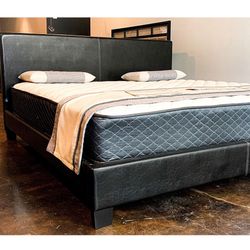 Brand New King Size Platform Bed Frame With New Mattress $389/Fast Delivery
