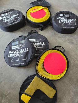 Rubber Pickleball Lines and Markers