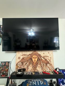 43” Seiki HDTV + Wall Mount + Remote – Works Great