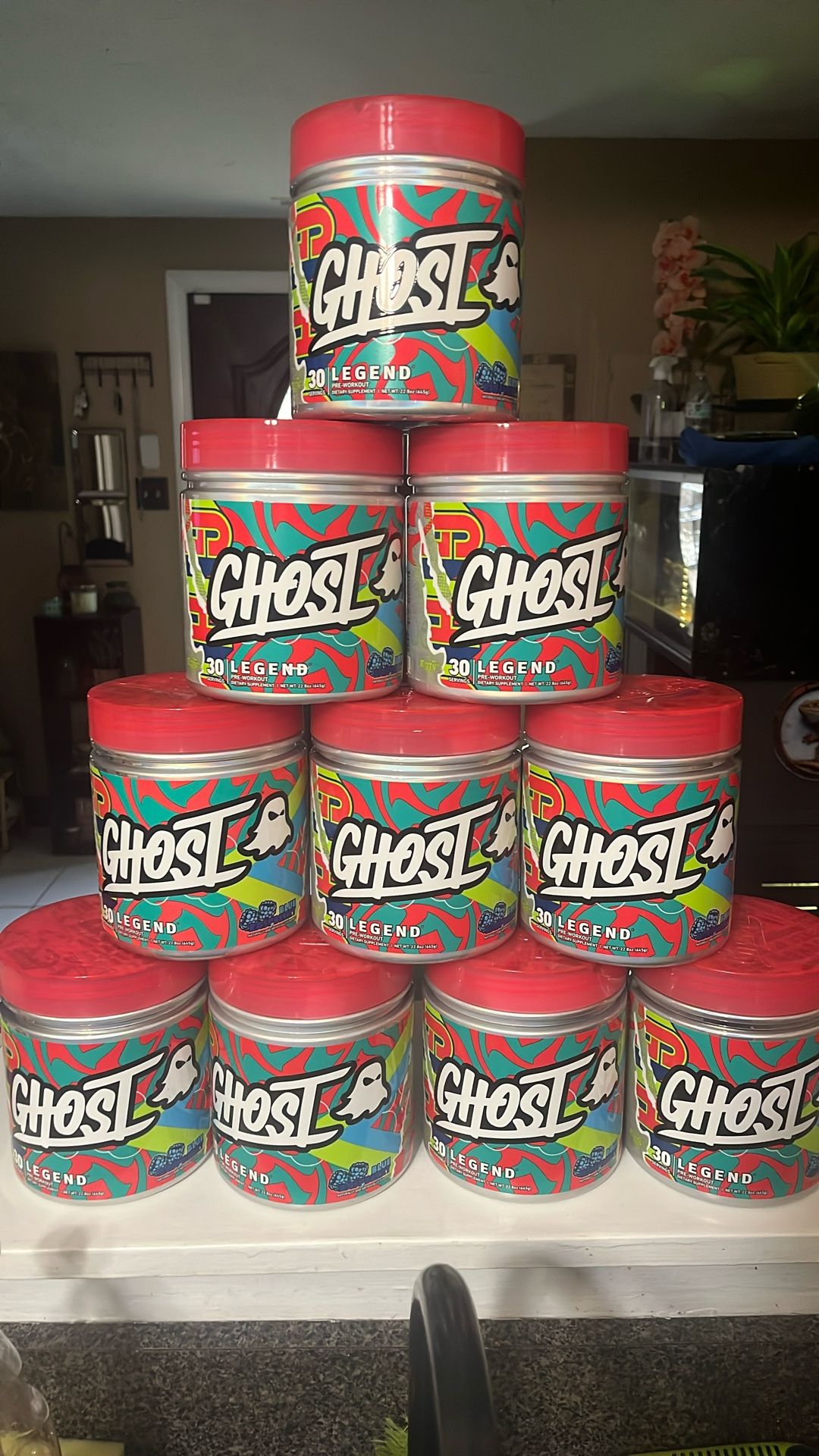 Ghost Legend Pre Workout V4. Blue Raspberry- Price Is For All