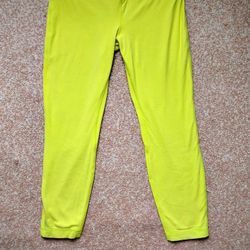 Lululemon Align High-Rise Neon Yellow Capri Leggings Size 14