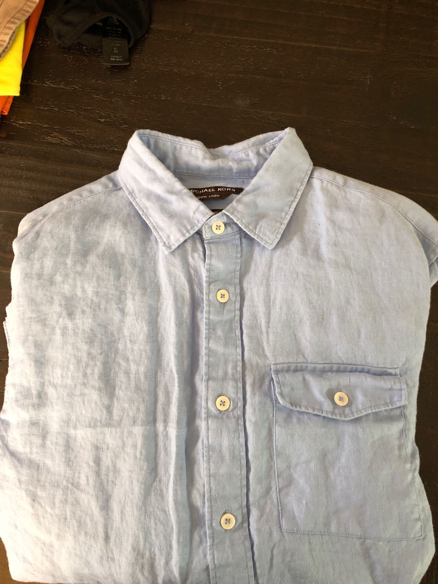 Man’s Michael Kors linen shirt brand new