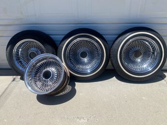 14” Chrome Wire Wheels