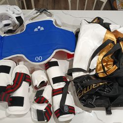 Taekwondo kids gear.