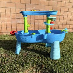 Step 2 Rain Showers Splash Pond Water Table With Cover