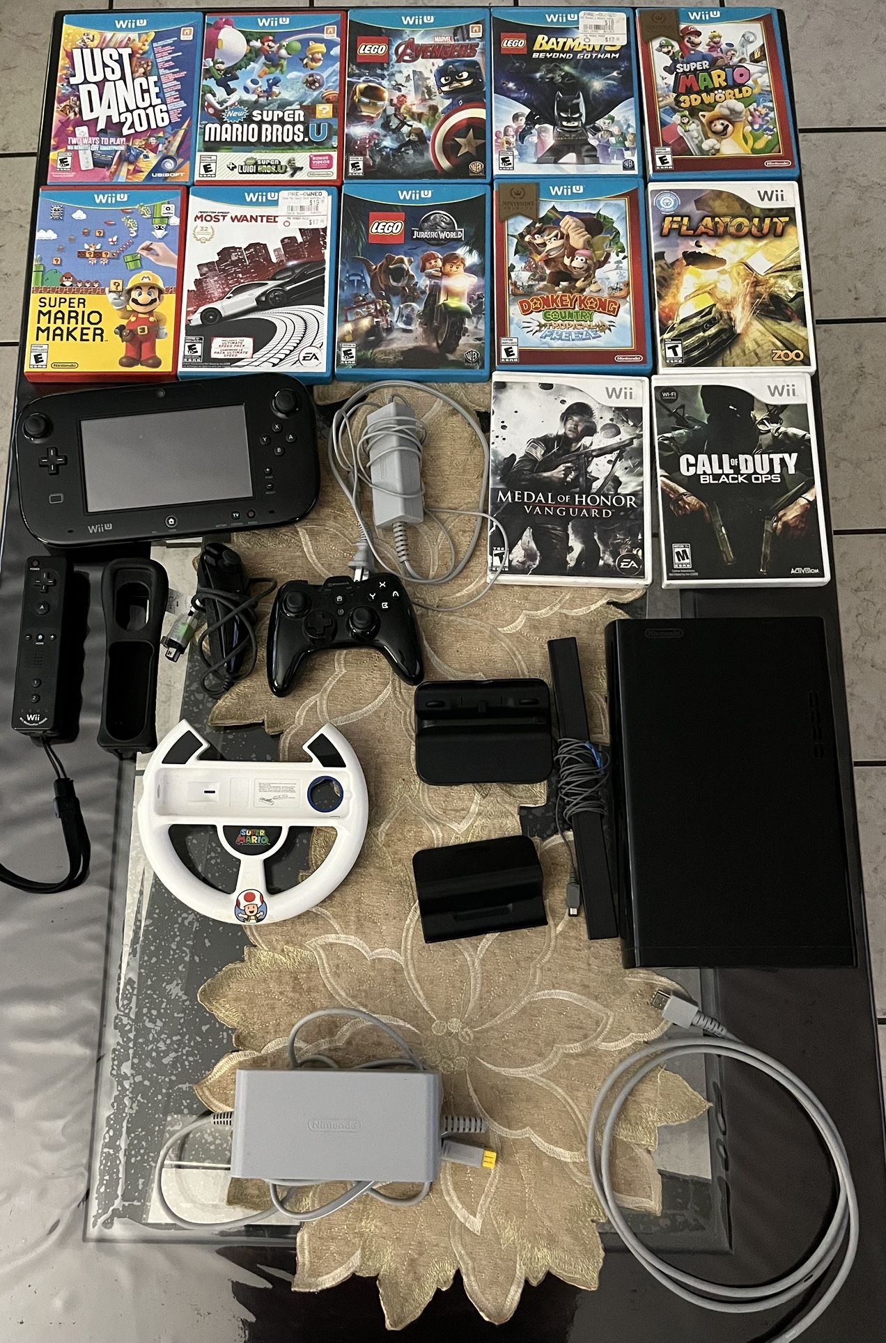 Will U console with games